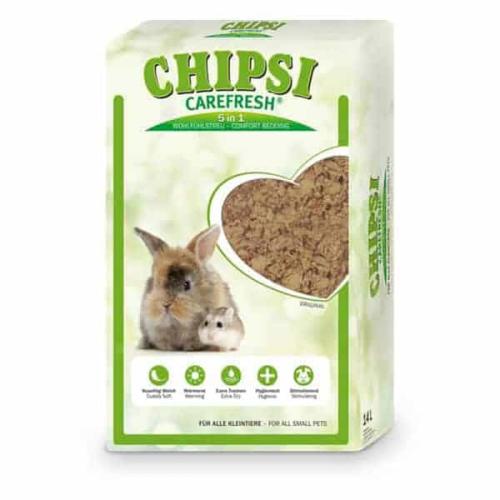 Chipsi CAREFRESH ORIGINAL 14L, Einstreu für Nager Vögel und Reptilien