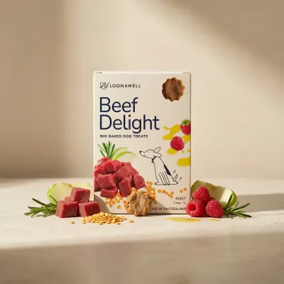 Loonawell Beef Delight – traditionell gebackene Bio-Snacks
