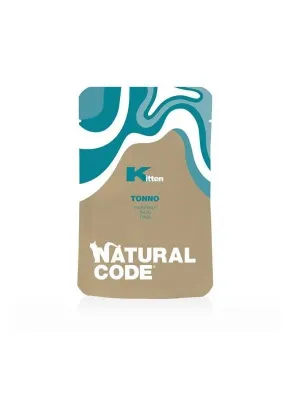 Natural Code Kitten Thunfisch Pouch 70 g Nassfutter für Kätzchen