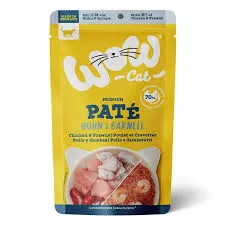 WOW Cat Adult Hun&Garnelen, Alleinfuttermittel Beutel 125g