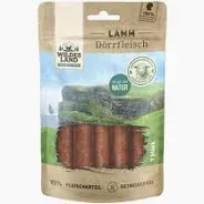 Wildes Land Dörrfleisch Lamm 7 Stück Hundesnack 150 g