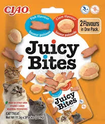 Juicy Bites Fisch und Venusmuscheln