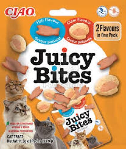 Juicy Bites Fisch und Venusmuscheln