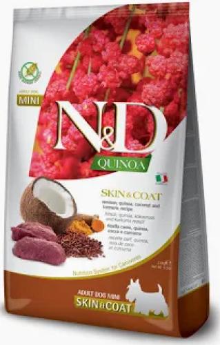 Farmina N&D Quinoa Skin & Coat Mini Hirsch & Kokosnuss 2,5 kg