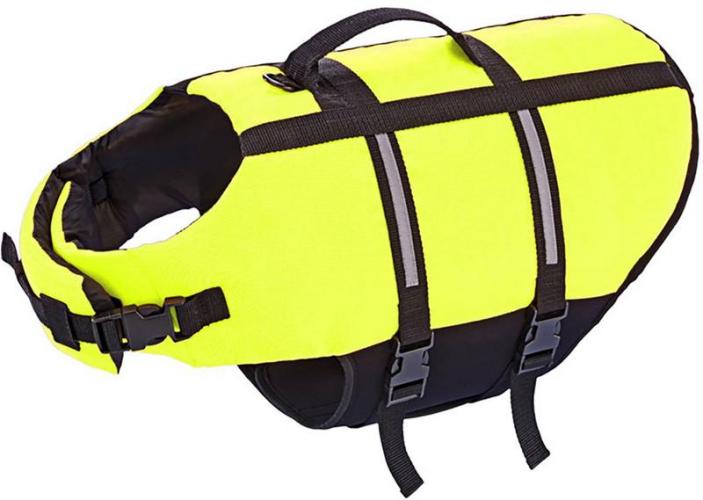 Schwimmweste, 25 cm, gelb, Hunde von 3bis 7 kg
