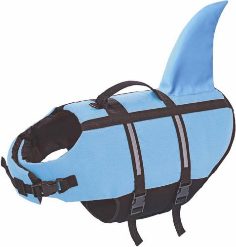 Nobby Schwimmweste SHARKI für Hunde S 30 cm Blau