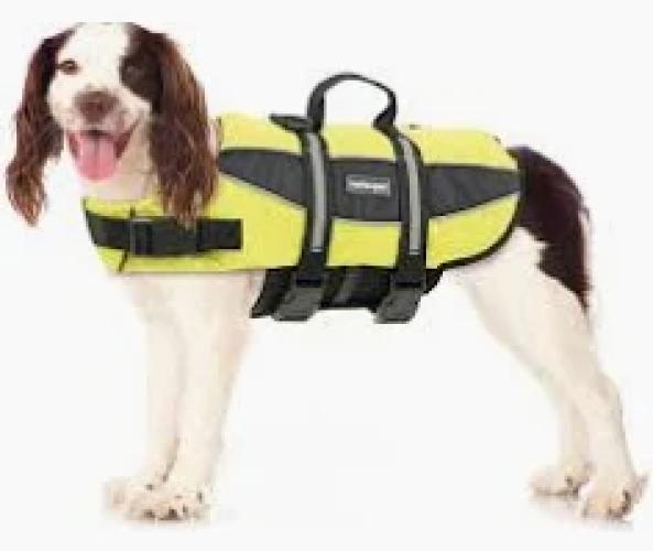 Sicherheits Schwimmweste S1, XL  gelb, Rückenlänge 49cm, Brust75-105cm, 30-40kg
