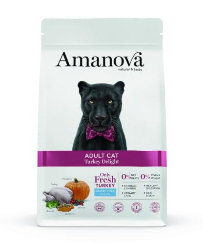 Amanova Adult Grain Free Truthahn 4 kg Katzen-Trockenfutter