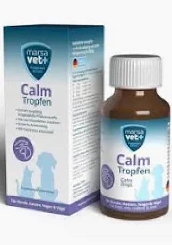 Marsavet Calm Tropfen für Hunde, Katzen und Kleintiere 100 ml