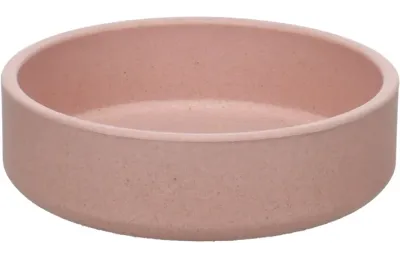 Flamingo Futter- und Trinknapf Kaunis Rund Rosa 250 ml Bambus
