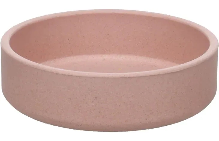 Flamingo Futter- und Trinknapf Kaunis Rund Rosa 250 ml Bambus