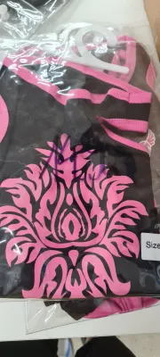 Dog-Top Tribal pink 25*, freezack