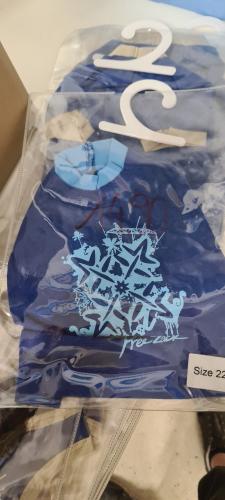 Dog T-Shirt Snow cream 32*, freezack