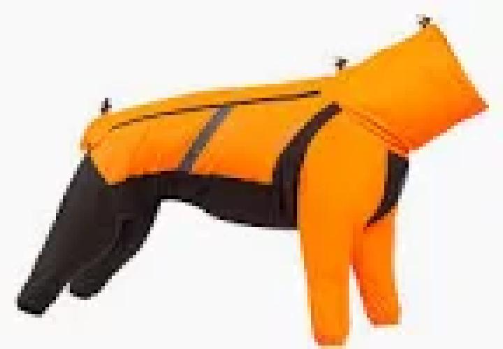 Fjord Overall Raincoat 36 orange/schwarz – Non-stop dogwear