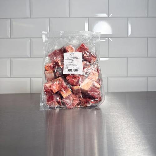 BARF Rind Muskelfleisch pur in Stücken 1 kg – buon viando