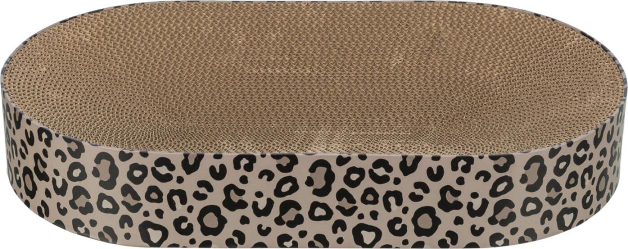 Trixie Kratzbett Leo aus Pappe mit Katzenminze 63 × 10 × 35 cm