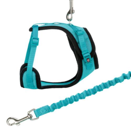 Trixie Mesh Y-Geschirr für Katzen mit elastischer Leine 39–60 cm