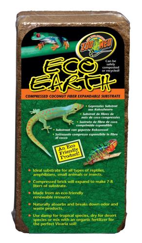 Zoo Med Eco Earth Kokosfaser-Substrat 1 Brick (7–8 l)