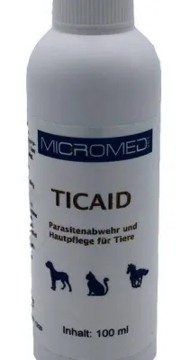 Tierramed TICAID Parasitenabwehr & Hautpflege für Tiere 100 ml