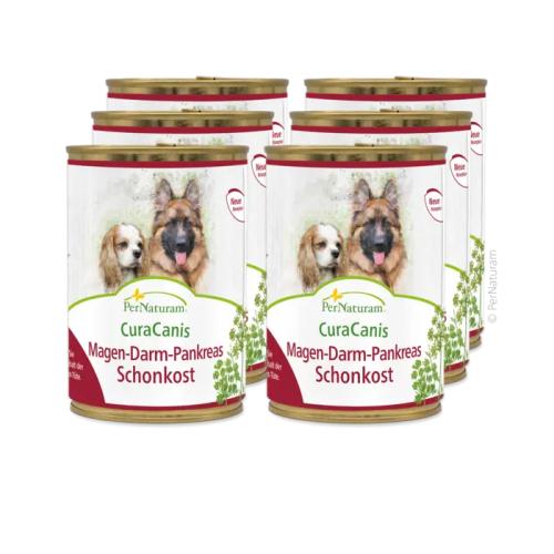 PerNaturam CuraCanis Magen-Darm-Pankreas Schonkost für Hunde 400 g