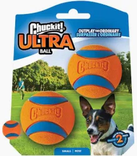 Chuckit! Ultra Ball S Apportierball 2er-Pack Ø 5,1 cm