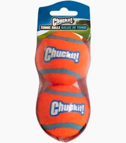 Chuckit! Tennis Ball S 2er-Pack Apportierbälle Ø 5 cm