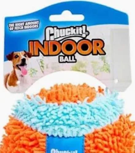 Chuckit! Indoor Ball Weicher Apportierball für Hunde Ø ca. 14 cm