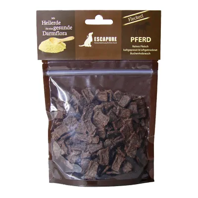 Escapure Pferde Fleckerl mit Heilerde Hundesnack 150 g