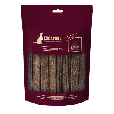Escapure Lamm Stangerl Hundesnack 150 g