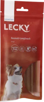 Lecky Basmati-LongSnack Small 5 Stück – Glutenfreier Hundesnack