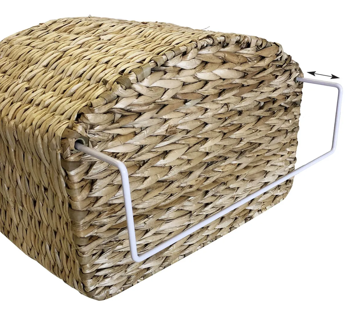 swisspet Wohnkorb Milan für Heizung 40 × 30 × 28 cm mit Kissen