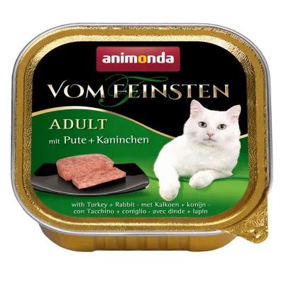 Animonda Vom Feinsten mit Pute & Kaninchen 100 g – Katzenfutter