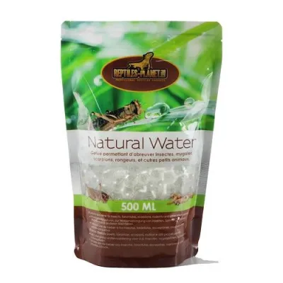 Reptile Planet Natural Water 500 ml – Wasser in Gelform für Insekten
