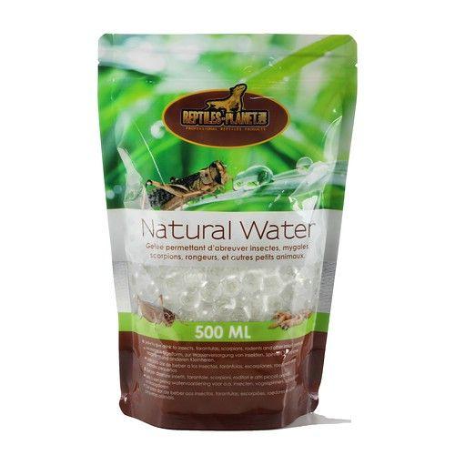 Reptile Planet Natural Water 500 ml – Wasser in Gelform für Insekten