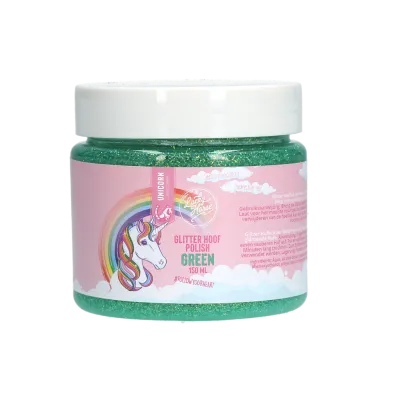 Lucky Horse Glitzer Huflack Grün
