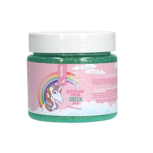 Lucky Horse Glitzer Huflack Grün