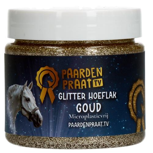 Paardenpraat TV Glitzer Huflack Gold