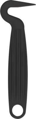 Hufkratzer Kunststoff Schwarz
