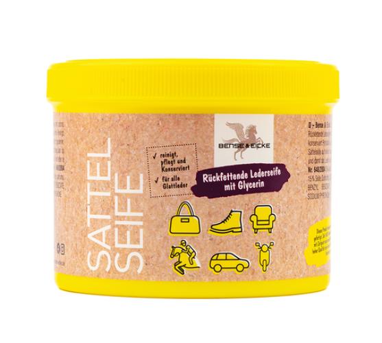 B&E Sattelseife mit Schwamm 500 ml