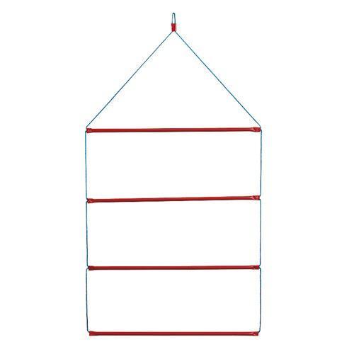 Deckenleiter Metall rot