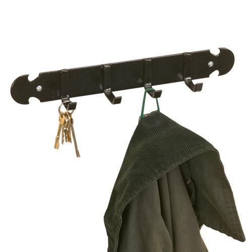 Garderobe-Halter (schwarz)