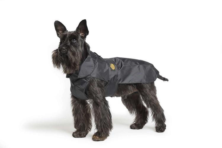 Doppelter-nylon-Regenmantel Fashion Dog nero/schwarz Gr. 24