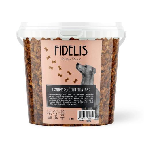 Fidelis Trainingsknöchelchen Rind (1kg Eimer)