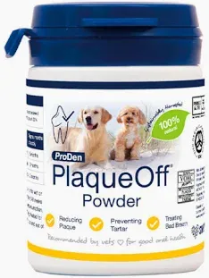 ProDen PlaqueOff Pulver 60 g Zahnpflege für Hunde