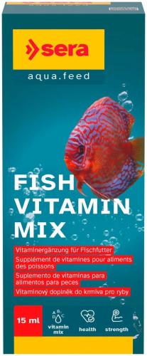 sera Fish Vitamin Mix Vitaminergänzung für Zierfische 15 ml