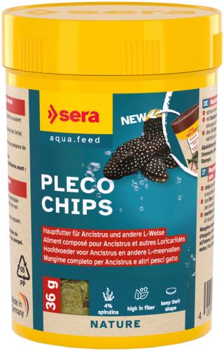 sera Wels-Chips Nature Alleinfutter für Welse 100 ml 36 g