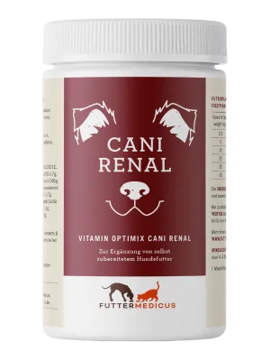 Futtermedicus Vitamin Optimix Cani Renal 500 g für Hunde