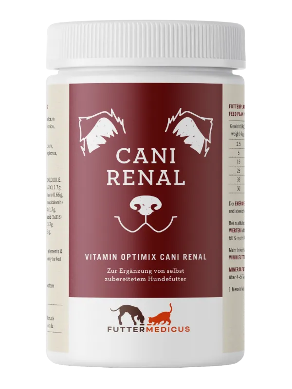 Futtermedicus Vitamin Optimix Cani Renal 500 g für Hunde