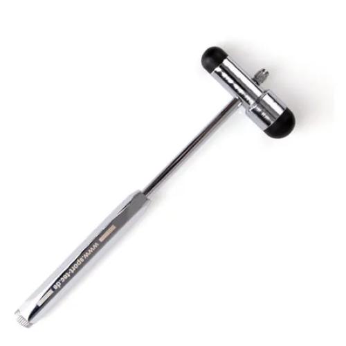 Reflexhammer nach Buck 19,5 cm mit Nervennadel und Pinsel