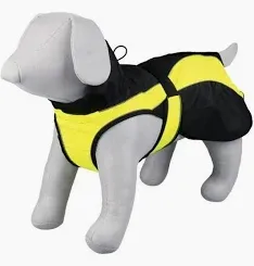 TRIXIE Safety Flash Hundemantel XS schwarz/gelb – 30 cm